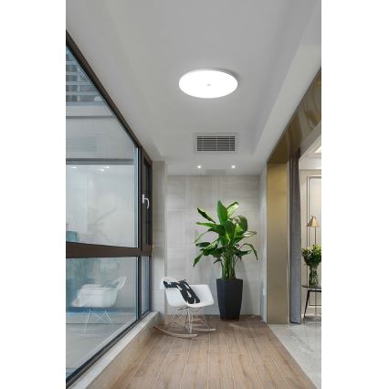 LED-Deckenleuchte mit Dämmerungs- und Bewegungsmelder MORETTI LED/24W/230V Ø 30 cm IP40 6500K