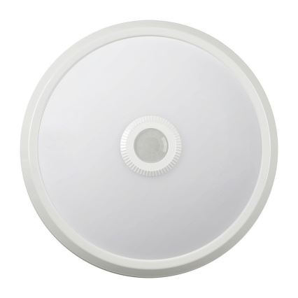 LED-Deckenleuchte mit Sensor SAMSUNG CHIP LED/12W/230V 3000/4000/6000K d 29 cm weiß