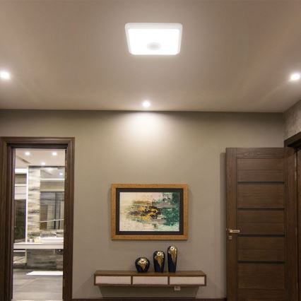 LED-Deckenleuchte mit Sensor SAMSUNG CHIP LED/12W/230V 3000/4000/6000K weiß