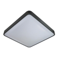 LED-Deckenleuchte mit Sensor WILTON LED/24W/230V 37,5x37,5 cm anthrazit