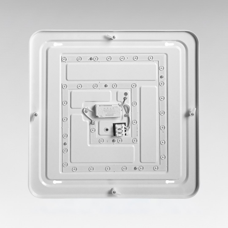 LED-Deckenleuchte NEMO LED/36W/230V 50x50 cm glänzender Chrom