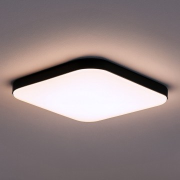 LED Deckenleuchte NEMO LED/36W/230V 50x50 cm schwarz