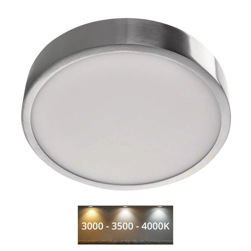LED-Deckenleuchte NEXXO LED/21W/230V 3000/3500/4000K d 22,5 cm glänzendes Chrom