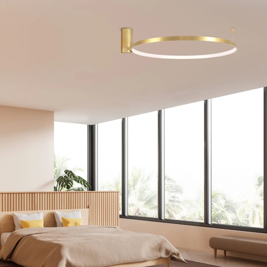 LED-Deckenleuchte NOEMI LED/20W/230V 4000K d 50 cm golden