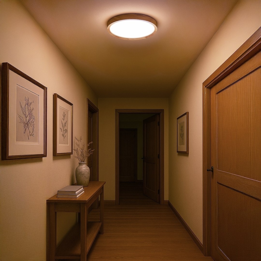 LED-Deckenleuchte ORINOKO LED/36W/230V Ø 48 cm beige