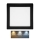 LED-Deckenleuchte RAFA LED/18W/230V 3000/4000/6000K 22x22 cm schwarz