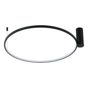 LED-Deckenleuchte RING S, 34 W, 230 V, 3000/4000/6000 K, Ø 60 cm, schwarz