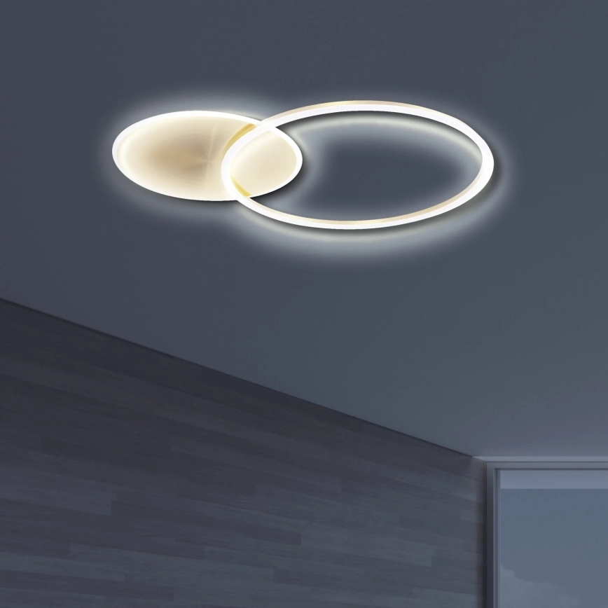 LED-Deckenleuchte ROMAN LED/33W/230V 4000K golden