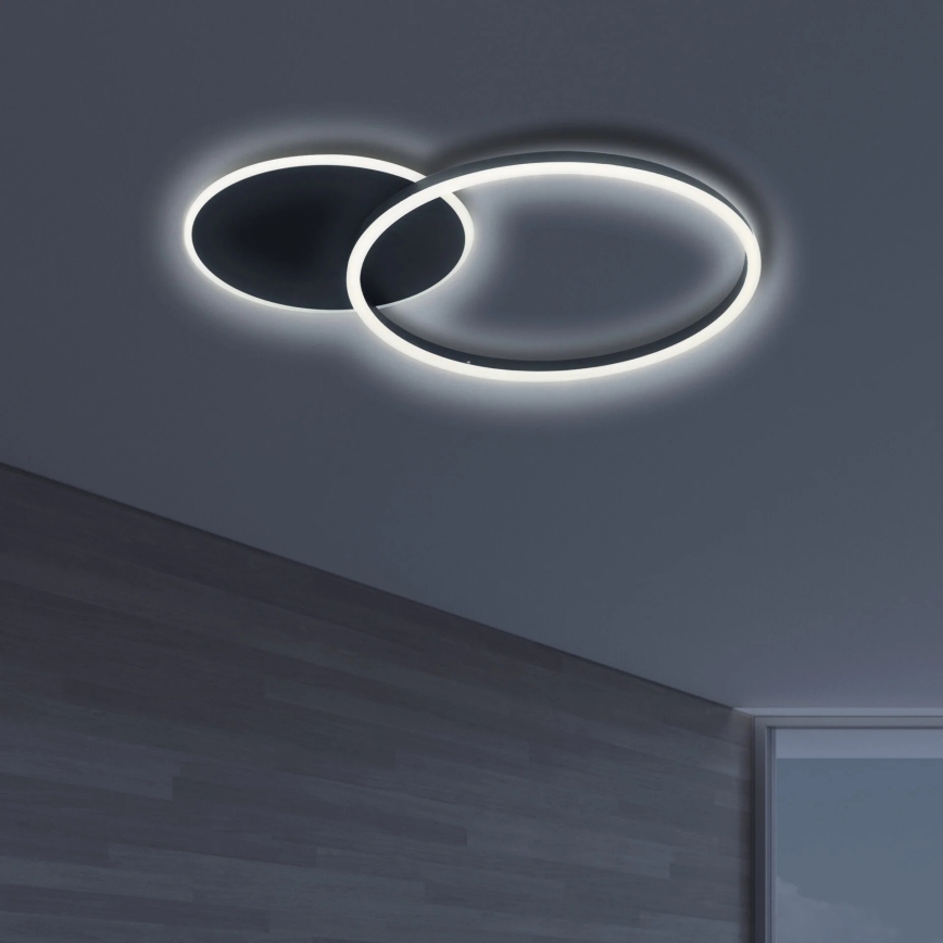 LED-Deckenleuchte ROMAN LED/33W/230V 4000K schwarz