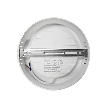 LED-Deckenleuchte ROUND LED/12W/230V 4000K d 16,7 cm weiß