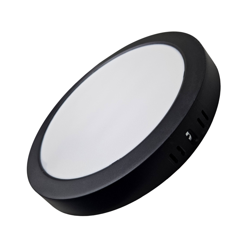 LED-Deckenleuchte ROUND LED/24W/230V 4000K d 28,8 cm schwarz