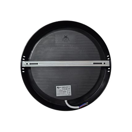 LED-Deckenleuchte ROUND LED/24W/230V 4000K d 28,8 cm schwarz