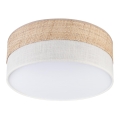 LED-Deckenleuchte SIRJA BOHO LED/20 W/230 V 4000 K Ø 35 cm beige/creme