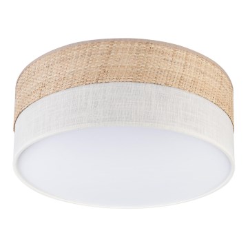 LED-Deckenleuchte SIRJA BOHO LED/20 W/230 V 4000 K Ø 35 cm beige/creme