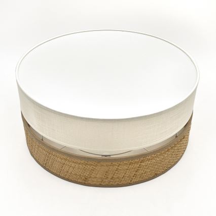 LED-Deckenleuchte SIRJA BOHO, 20 W, 230 V, 4000 K, Ø 35 cm, beige/creme