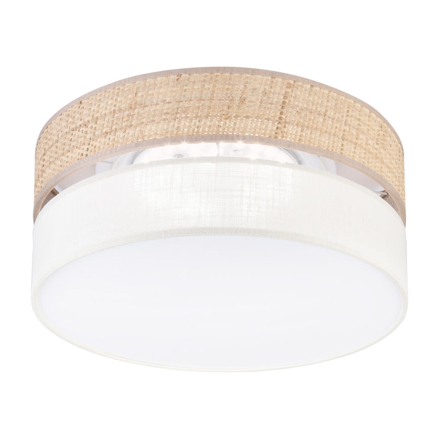 LED-Deckenleuchte SIRJA BOHO, 20 W, 230 V, 4000 K, Ø 35 cm, beige/creme