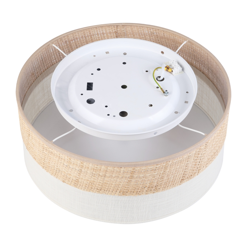 LED-Deckenleuchte SIRJA BOHO LED/20 W/230 V 4000 K Ø 35 cm beige/creme