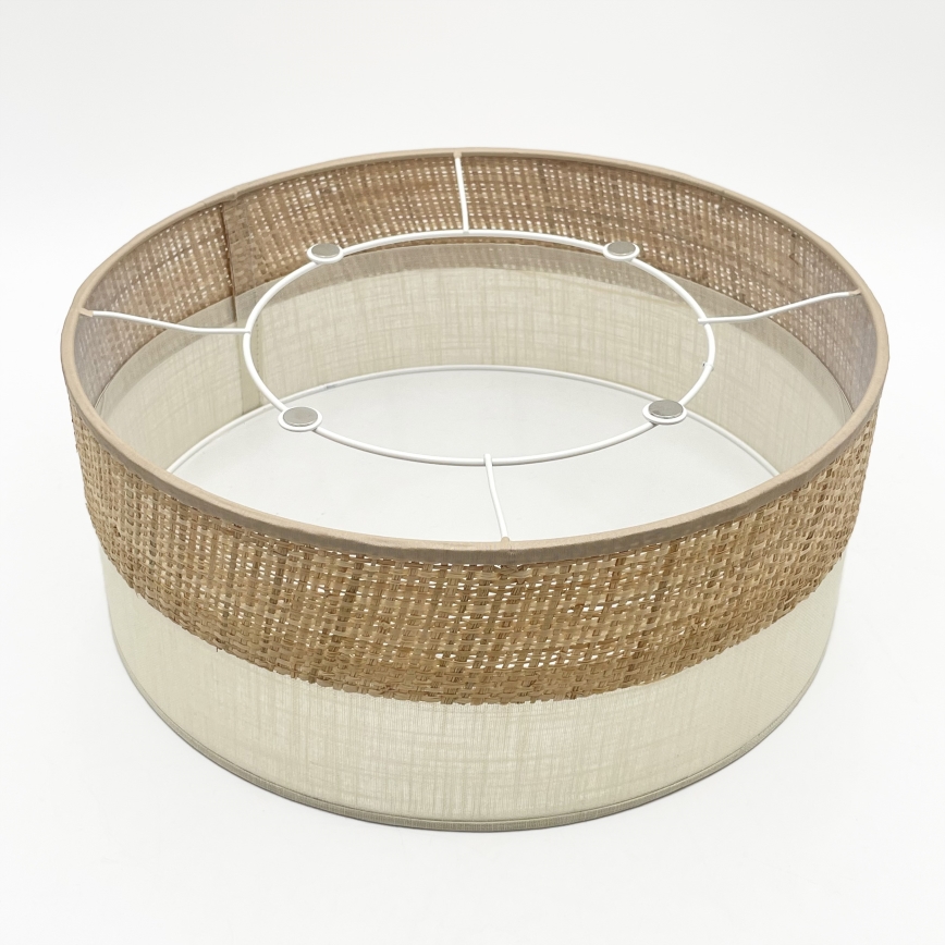 LED-Deckenleuchte SIRJA BOHO LED/20 W/230 V 4000 K Ø 35 cm beige/creme