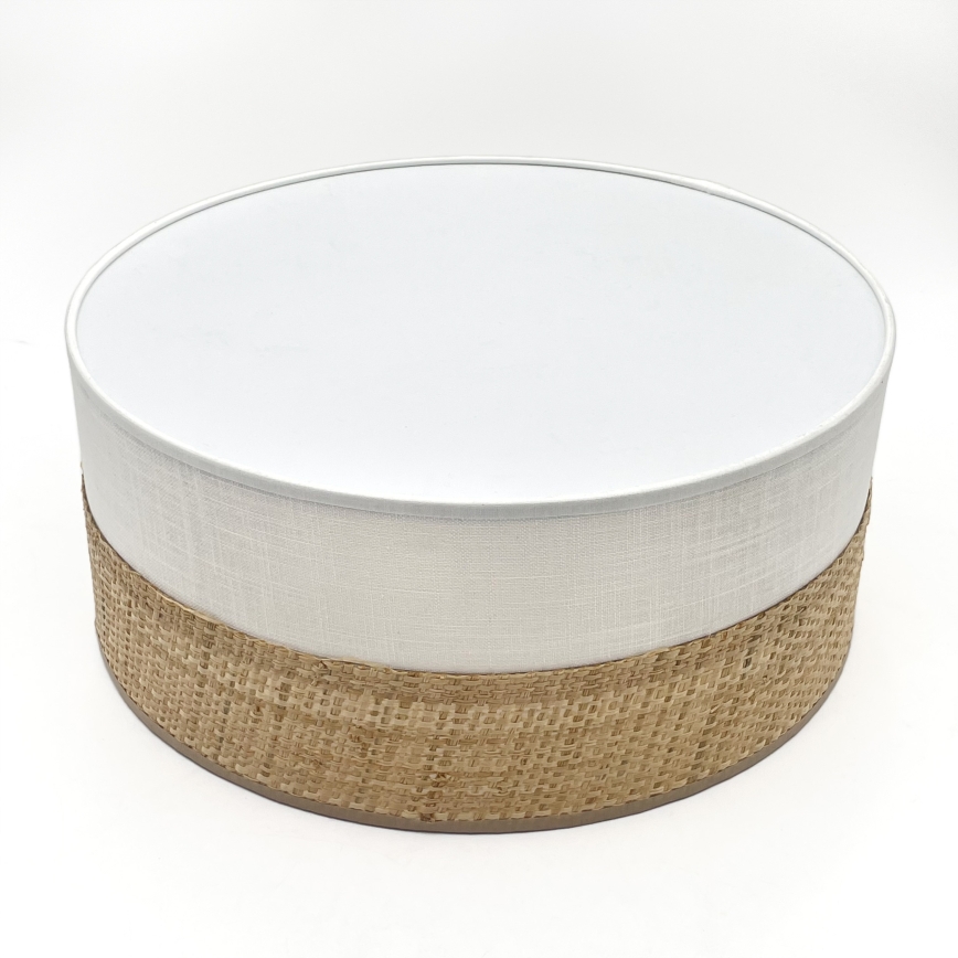 LED-Deckenleuchte SIRJA BOHO LED/20W/230V 4000K Ø 35 cm beige/weiß