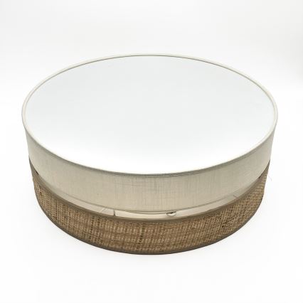 LED-Deckenleuchte SIRJA BOHO LED/36W/230V 4000K Ø 45 cm beige/creme