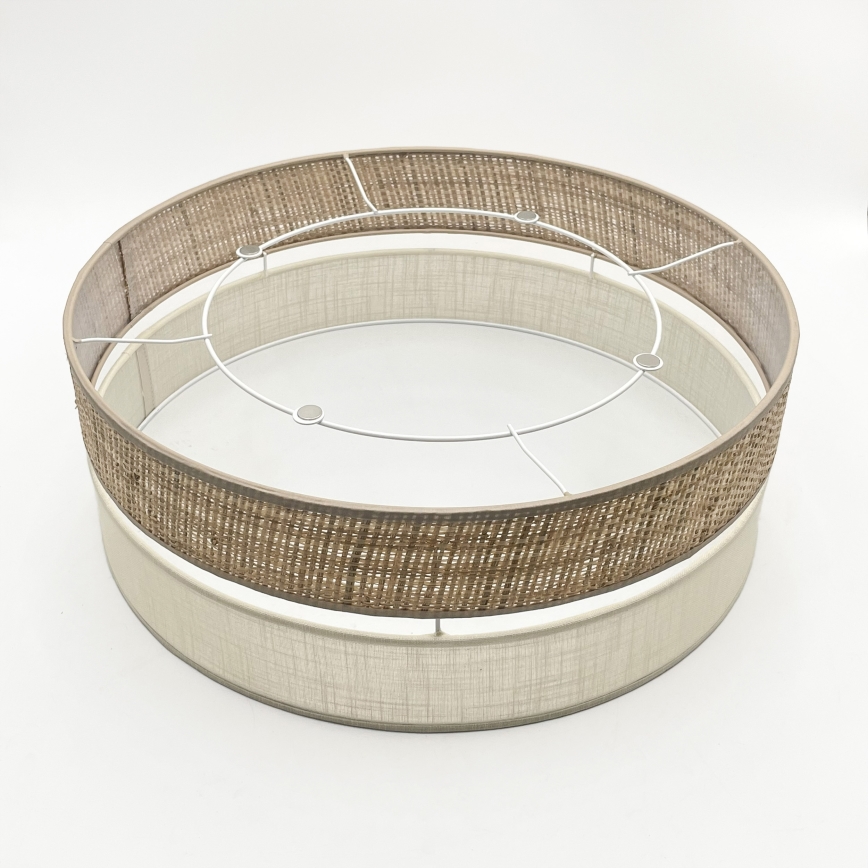 LED-Deckenleuchte SIRJA BOHO LED/36W/230V 4000K Ø 45 cm beige/creme