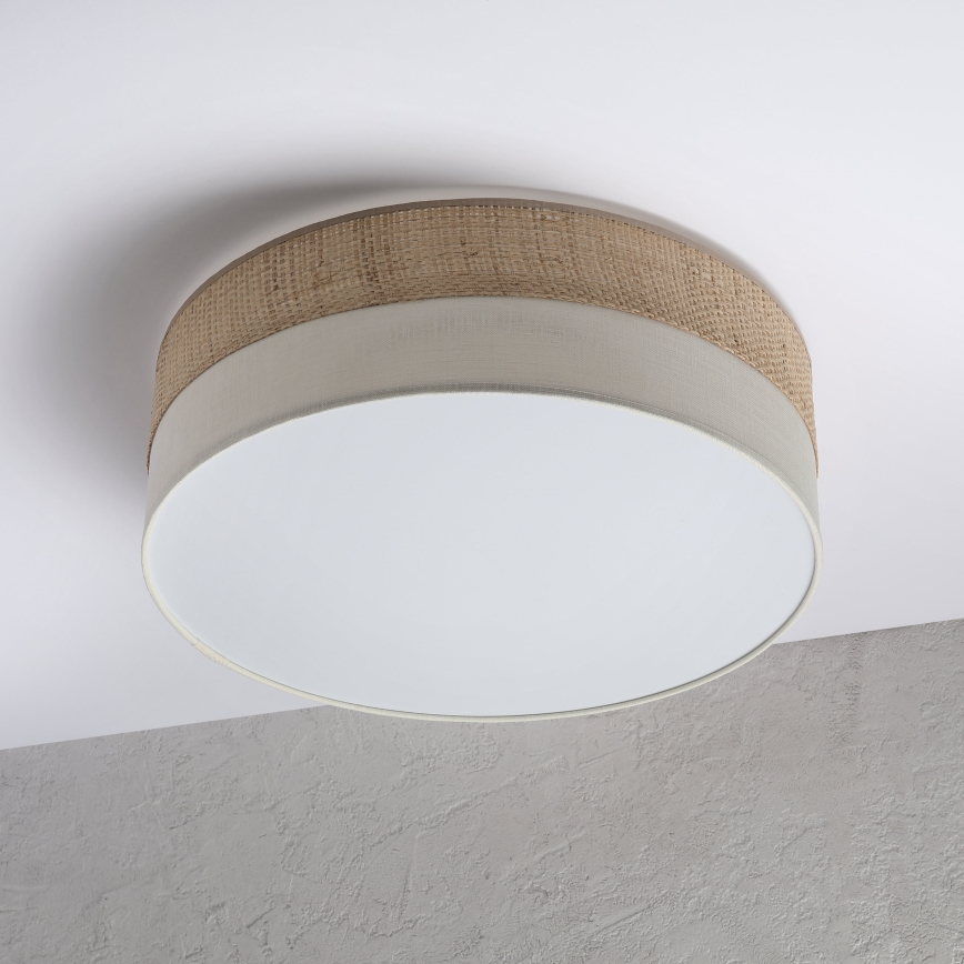 LED-Deckenleuchte SIRJA BOHO LED/36W/230V 4000K Ø 45 cm beige/creme
