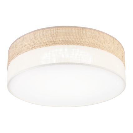 LED-Deckenleuchte SIRJA BOHO LED/36W/230V 4000K Ø 45 cm beige/creme