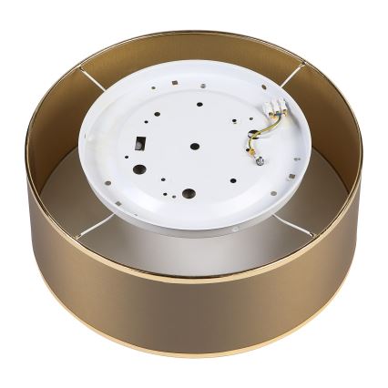 LED Deckenleuchte SIRJA LED/20W/230V 4000K Ø 35 cm braun/gold