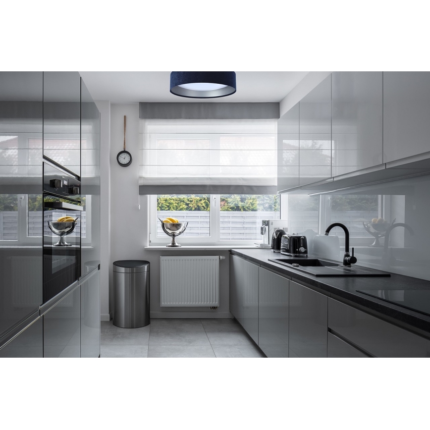 Dimmbare LED-Deckenleuchte SMART GALAXY LED/36W/230V d 55 cm 2700-6500K Wi-Fi Tuya blau/silbern + Fernbedienung
