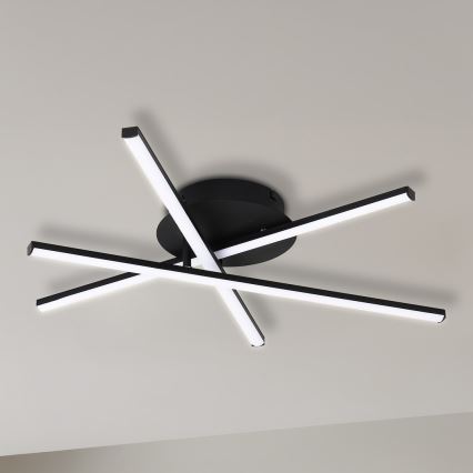 LED-Deckenleuchte STICK LED/12W/230V schwarz