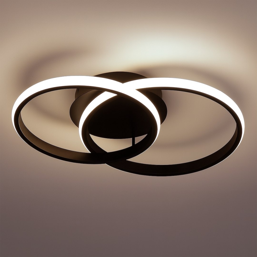 LED Deckenleuchte TITANO LED/12W/230V schwarz