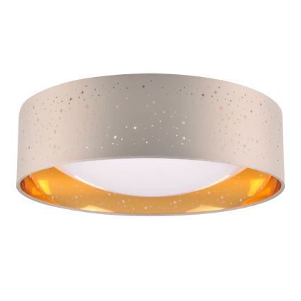LED-Deckenleuchte TULUZA LED/24W/230V d 40 cm braun