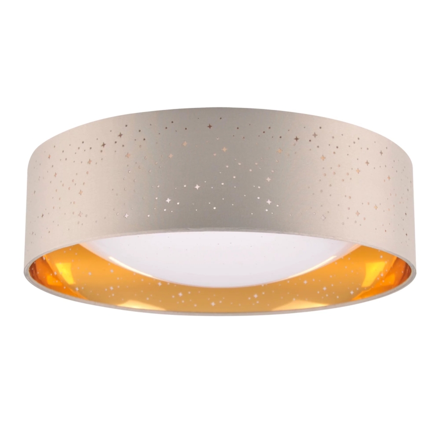 LED-Deckenleuchte TULUZA LED/24W/230V d 40 cm braun