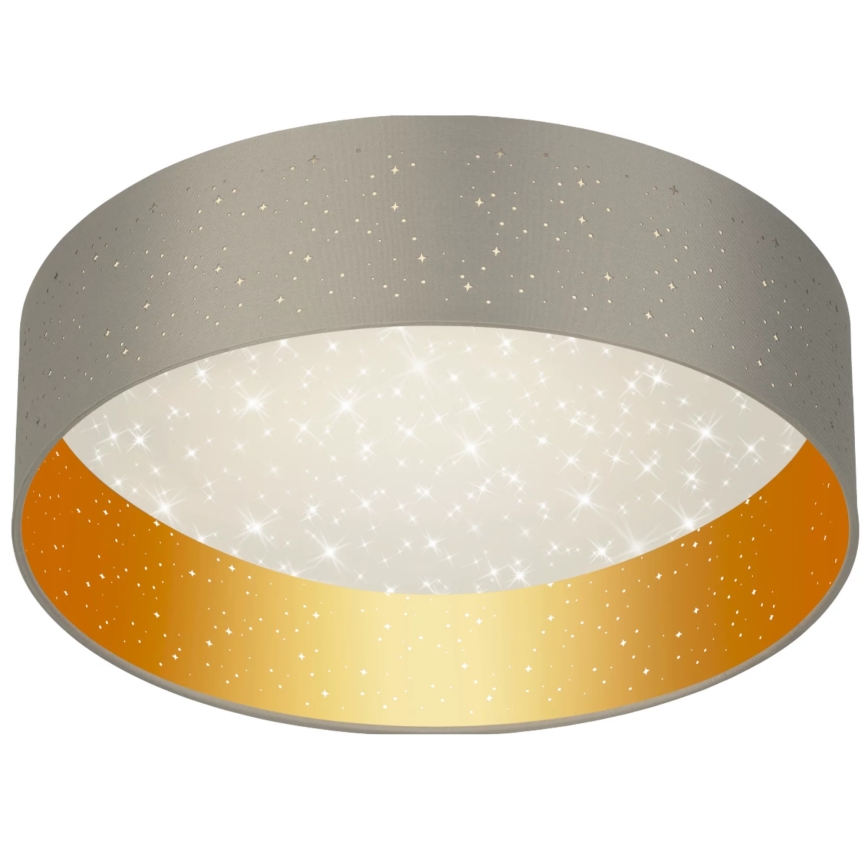 LED-Deckenleuchte TULUZA LED/24W/230V d 40 cm braun