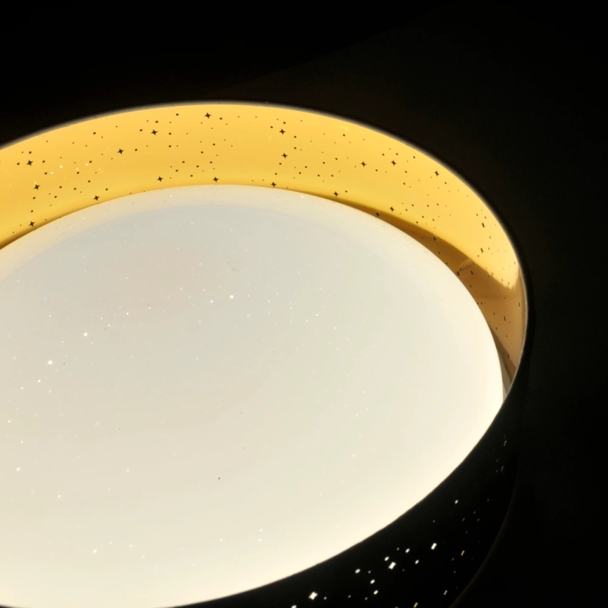 LED-Deckenleuchte TULUZA LED/24W/230V d 40 cm braun