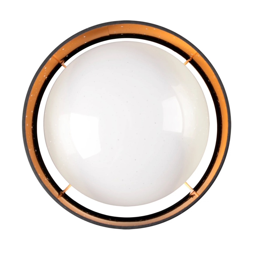 LED-Deckenleuchte TULUZA LED/24W/230V d 40 cm schwarz