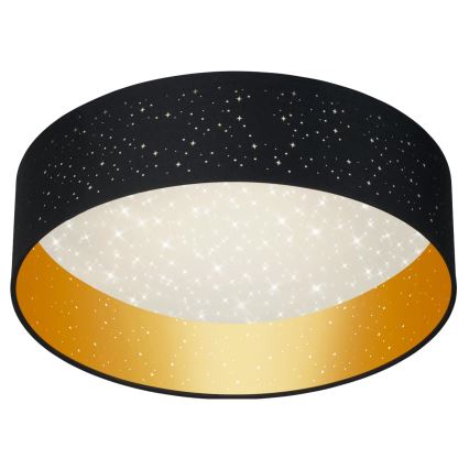 LED-Deckenleuchte TULUZA LED/24W/230V d 40 cm schwarz