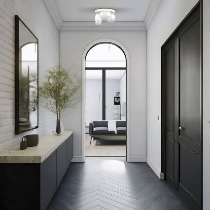 LED-Deckenleuchte VASO LED/12W/230V d 42 cm weiß