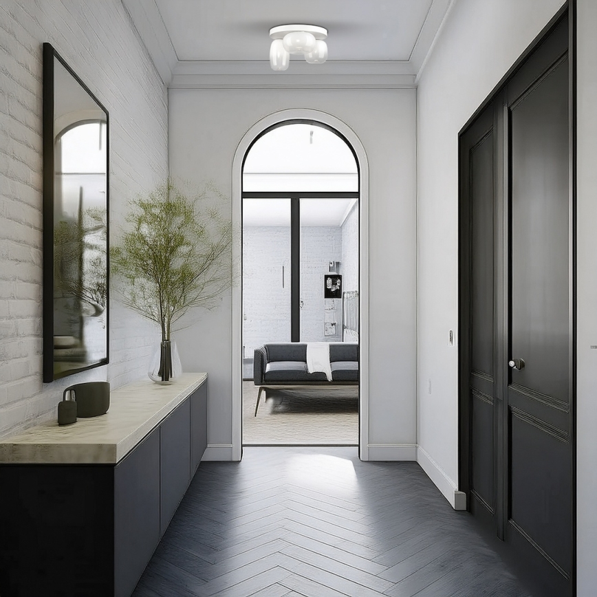 LED-Deckenleuchte VASO LED/12W/230V d 42 cm weiß