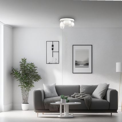 LED-Deckenleuchte VASO LED/12W/230V d 42 cm weiß