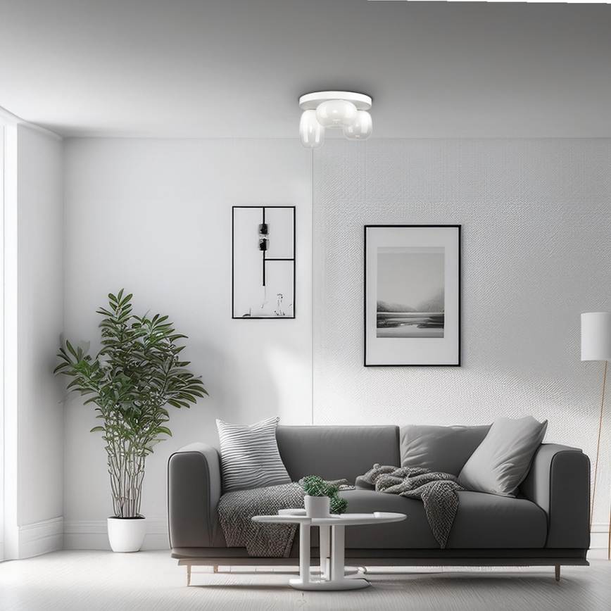 LED-Deckenleuchte VASO LED/12W/230V d 42 cm weiß