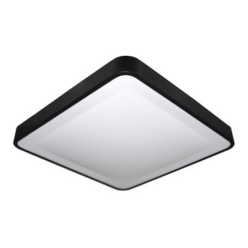 LED-Deckenleuchte WILTON LED/24W/230V 37,5x37,5 cm schwarz