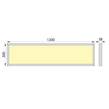 LED Deckenpanel OREGA N LINX 120 LED/50W/230V 4000K