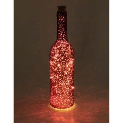 LED Dekoration Flasche 8xLED/3xAAA