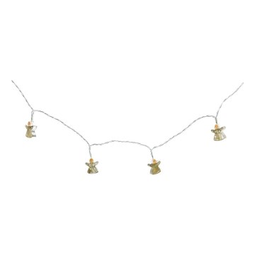 LED-Dekorations-Lichterkette 10xLED/2xAA 1,65m warmweiß