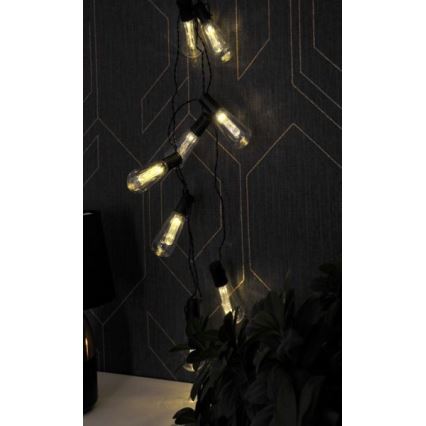LED Dekorations-Lichterkette EDISON 2,65 m 10xLED/2xAA