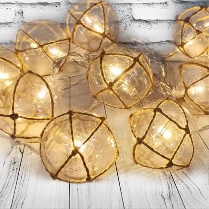 LED-Dekorationsbeleuchtung AHNE 10xLED/2xAA