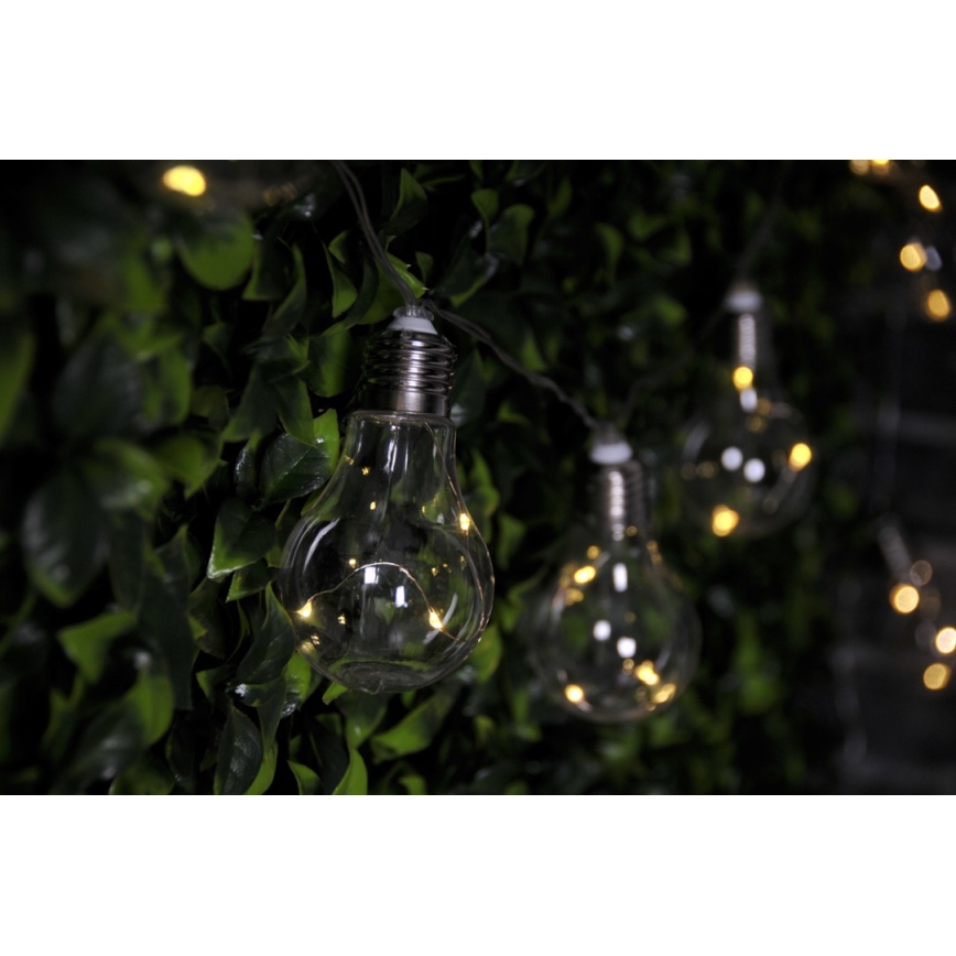 LED Dekorationskette SMOLDER 5,3 m 20xLED/2,7W/230V