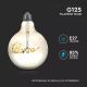 LED Dekorative Glühbirne FILAMENT G125 E27/5W/230V 2200K