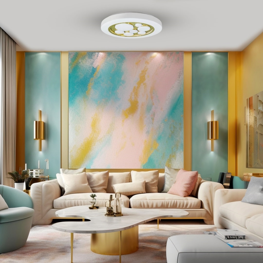 LED dimmbares Deckenleuchte BUBBLES LED/30W/230V 3000-6000K + Fernbedienung